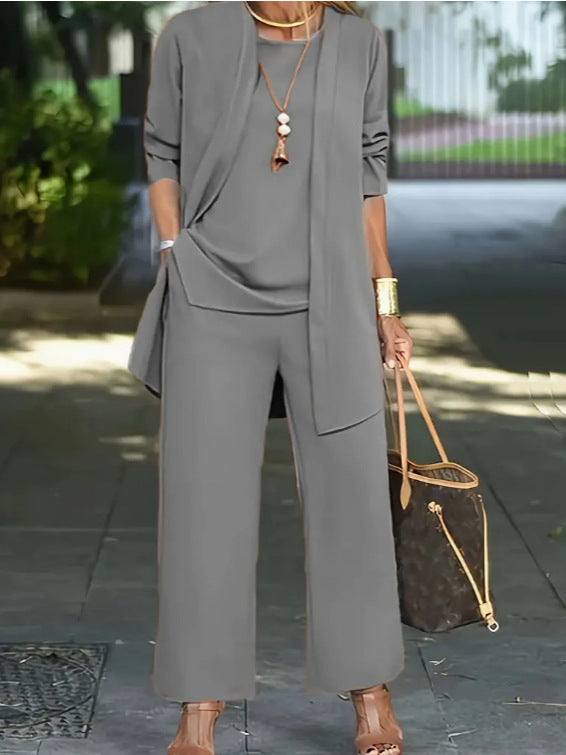 Nová letní elegantní dámská třídílná souprava, volný střih