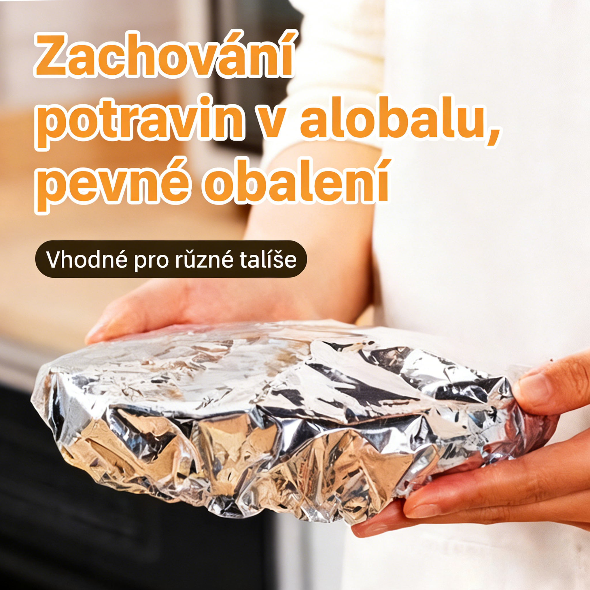 【50 díly】600 Kč za jedny Izolační kryt z hliníkové fólie