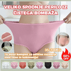 💥50% SLEVA💥 8 ks Vysokopásové dámské kalhotky, nepromokavé antibakteriální, tvarovací, pro váhu 35–100 kg, velké velikosti 💖⏳