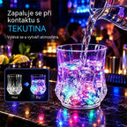 ✨ KUP 1, ZÍSKEJ 1 ZDARMA | Svítící sklenice aktivované tekutinou – automatická změna barvy