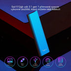 💥50% SLEVA💥 16TB Přenosný mini SSD disk, USB Typ-C, vysoká rychlost přenosu dat, externí pevný disk