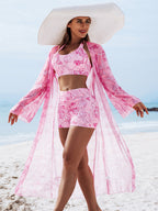 👙【S-2XL】Vysoce kvalitní sexy třídílné bikiny s potiskem