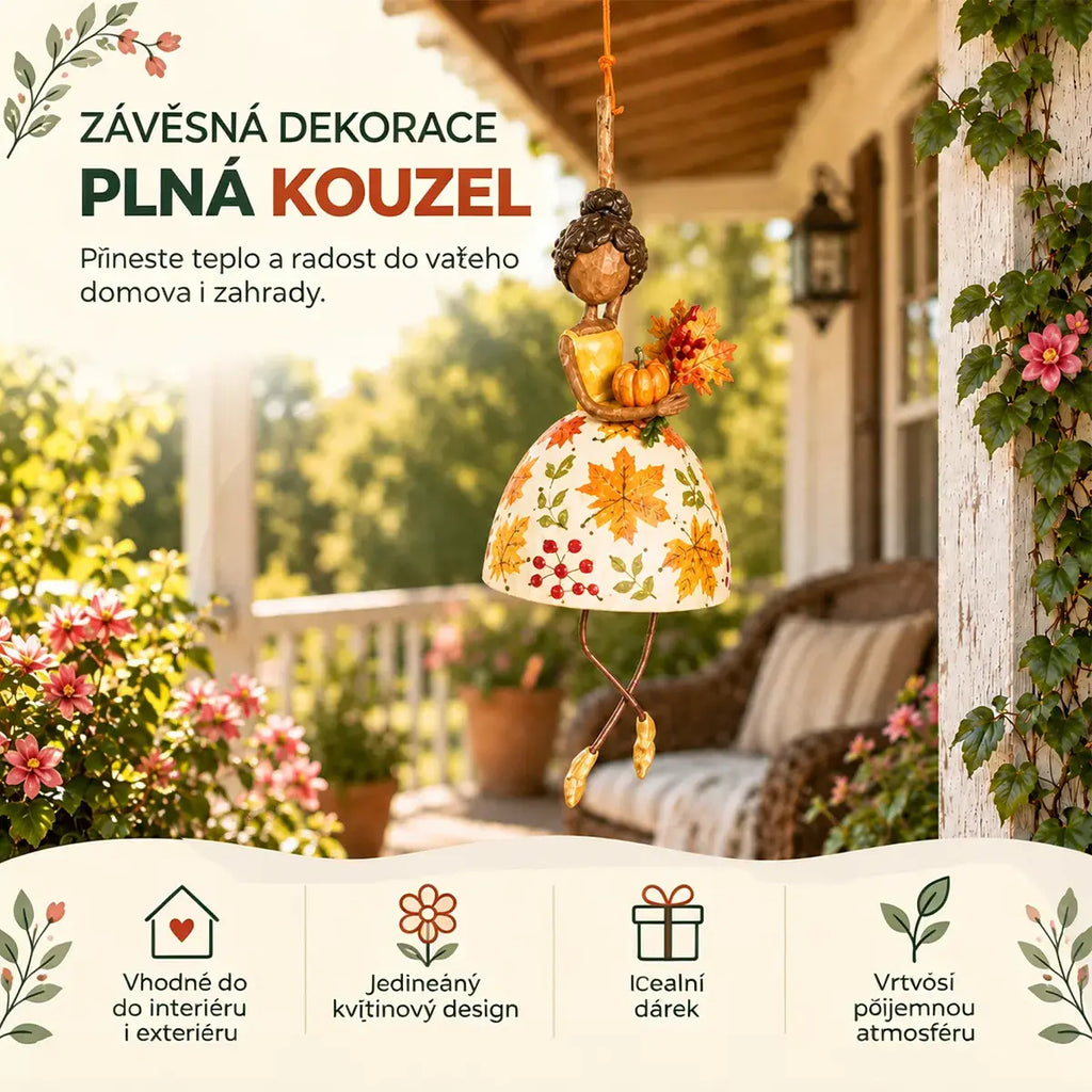 💥50% SLEVA✨Zábavná závěsná ozdoba ve stylu tanečnice, vintage dekorace do domu, 5 různých motivů
