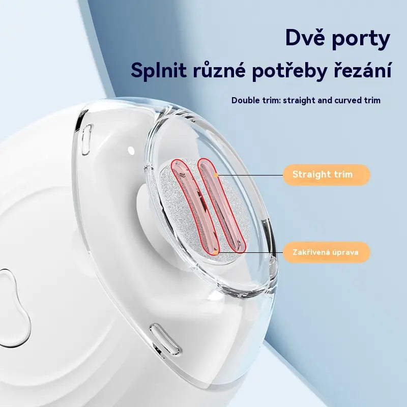 💅 Kupte 1 kus a získejte 1 zdarma! ✨ Automatický elektrický pilník na nehty, bezpečný pro kojence a děti, šetrná péče o nehty, multifunkční domácí úprava nehtů 👶🔧