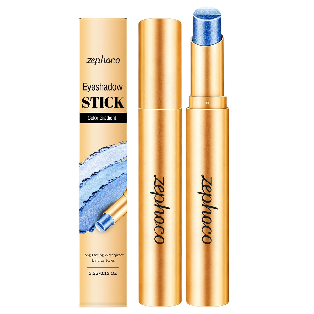 🔥50% SLEVA🔥 🏳️‍🌈 Barevná tyčinka na oční stíny Zephoco, hladká textura, okouzlující oční make-up, více odstínů na výběr 👁️