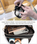 Moderní dámská crossbody kabelka z PU kůže