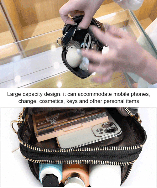 Moderní dámská crossbody kabelka z PU kůže