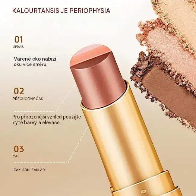 🔥50% SLEVA🔥 🏳️‍🌈 Barevná tyčinka na oční stíny Zephoco, hladká textura, okouzlující oční make-up, více odstínů na výběr 👁️