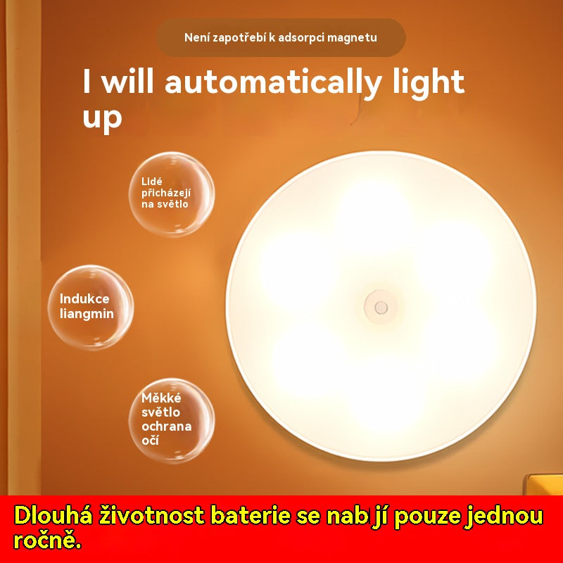 【Kupte 2, získejte 2 zdarma】Inteligentní LED světlo, které detekuje lidské tělo, snadno se nabíjí a je praktické