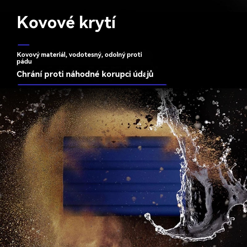 【50%OFF】 Přenosný pevný disk pro telefon a počítač（8T）