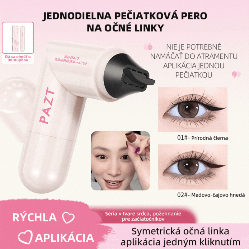 💥Kup 1, získej 1 zdarma｜Pečetě na oční linky, není potřeba namáčet inkoust, voděodolné, nerozmazává se, snadné použití pro začátečníky 2026