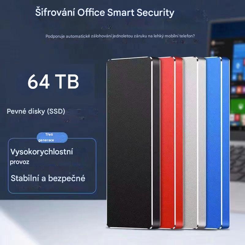 Ultrarychlý přenosný pevný disk s rychlostí 150 MB/s [16 TB]