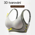 Sleva 50% 🔥👙【3dílná sada】Dámská bezešvá podprsenka bez kostic, zvedací popruh, shromažďuje prsa, brání poklesu, sbírá boční tuk, sportní tílko pro ženy【40–85 kg】