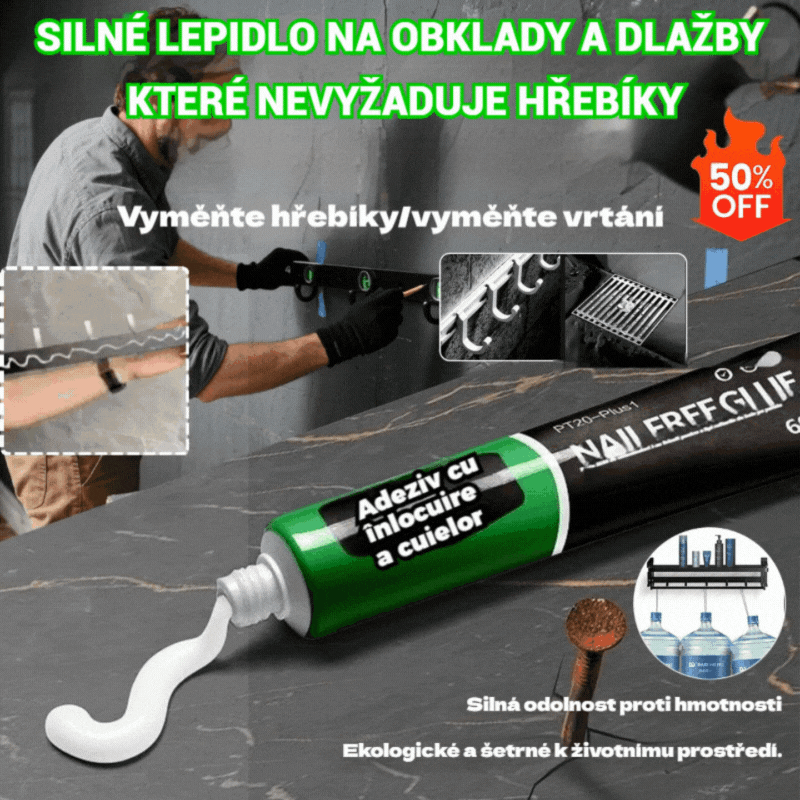 ☔Univerzální voděodolné lepidlo bez rohů
