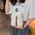 Moderní dámská crossbody kabelka z PU kůže
