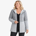 🔥50% SLEVA🔥【S–5XL】Dámská podzimní zimní bunda s kapucí, vlnkované prošívání, střih volný, barevný blok design, pohodlná přilnavá bunda 2026
