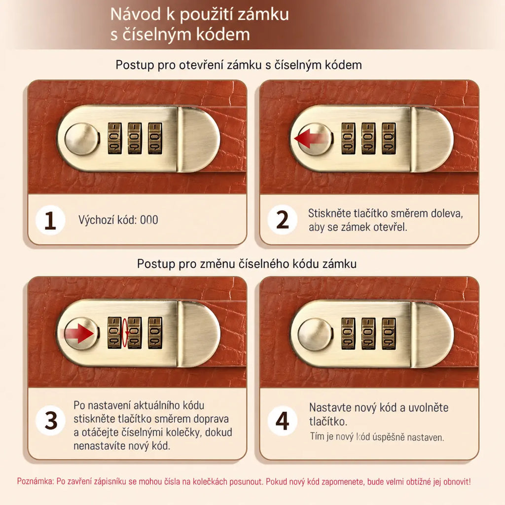 💥50% SLEVA💥 Zápisník s heslem 2026 novinka, úložná kniha na hotovost, šeky, bankovní karty a doklady, úschovna peněz 🔐📓