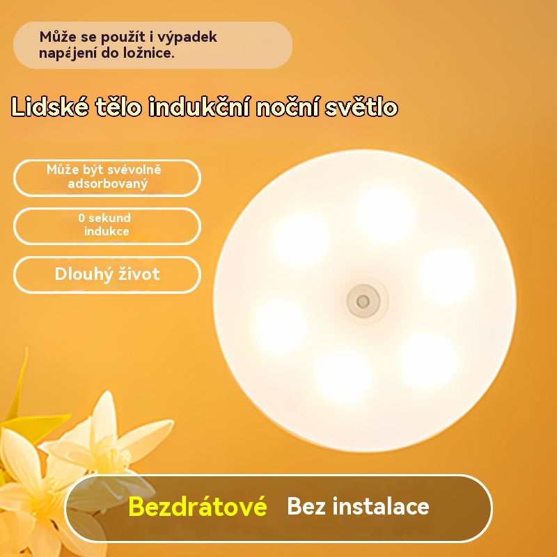 【Kupte 2, získejte 2 zdarma】Inteligentní LED světlo, které detekuje lidské tělo, snadno se nabíjí a je praktické