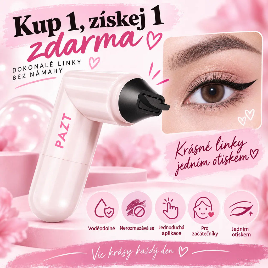 💥Kup 1, získej 1 zdarma｜Pečetě na oční linky, není potřeba namáčet inkoust, voděodolné, nerozmazává se, snadné použití pro začátečníky 2026