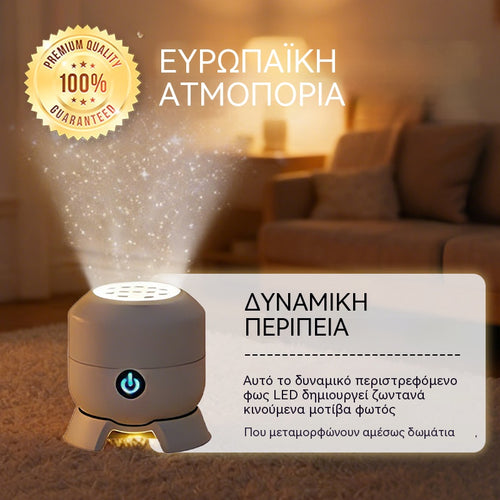 2026 Dynamicky rotující LED projektorová lampa! ✨