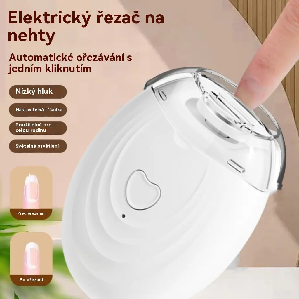 💅 Kupte 1 kus a získejte 1 zdarma! ✨ Automatický elektrický pilník na nehty, bezpečný pro kojence a děti, šetrná péče o nehty, multifunkční domácí úprava nehtů 👶🔧