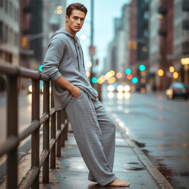 【50% sleva】🔥Nová kvalitní pánská volnočasová souprava, klasický styl, pohodlná a prodyšná
