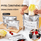🔥50% SLEVA🔥【30 kusů】Potravinářské hliníkové fóliové sáčky se zipem, zesílené, uchovávají čerstvost, domácí kuchyně, vhodné do lednice