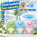 🔥50% SLEVA🚽✨3 ks Víceúčelový čisticí blok na toalety, modré bublinky, odstraňuje zápach, čistí WC, s provázkem