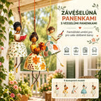 💥50% SLEVA✨Zábavná závěsná ozdoba ve stylu tanečnice, vintage dekorace do domu, 5 různých motivů