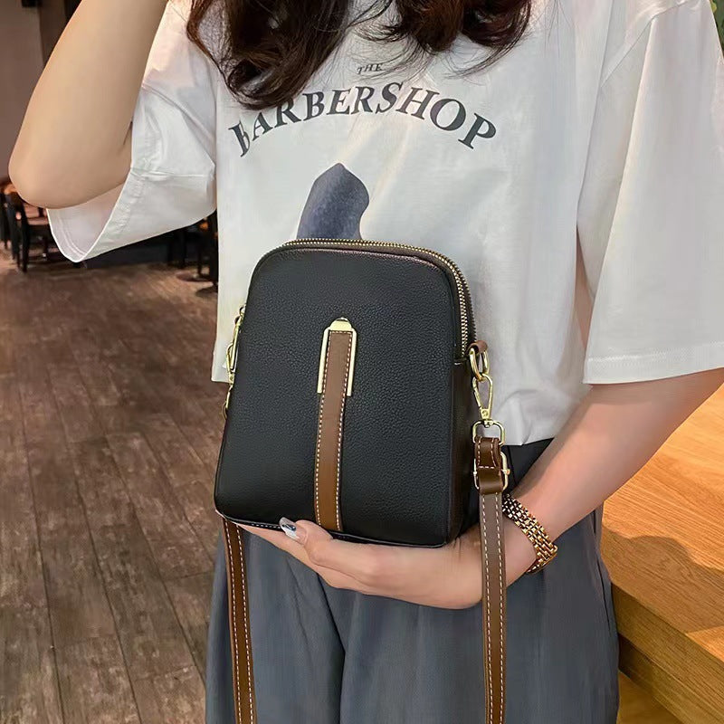 Moderní dámská crossbody kabelka z PU kůže