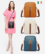 Moderní dámská crossbody kabelka z PU kůže