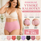 💥50% SLEVA💥 8 ks Vysokopásové dámské kalhotky, nepromokavé antibakteriální, tvarovací, pro váhu 35–100 kg, velké velikosti 💖⏳