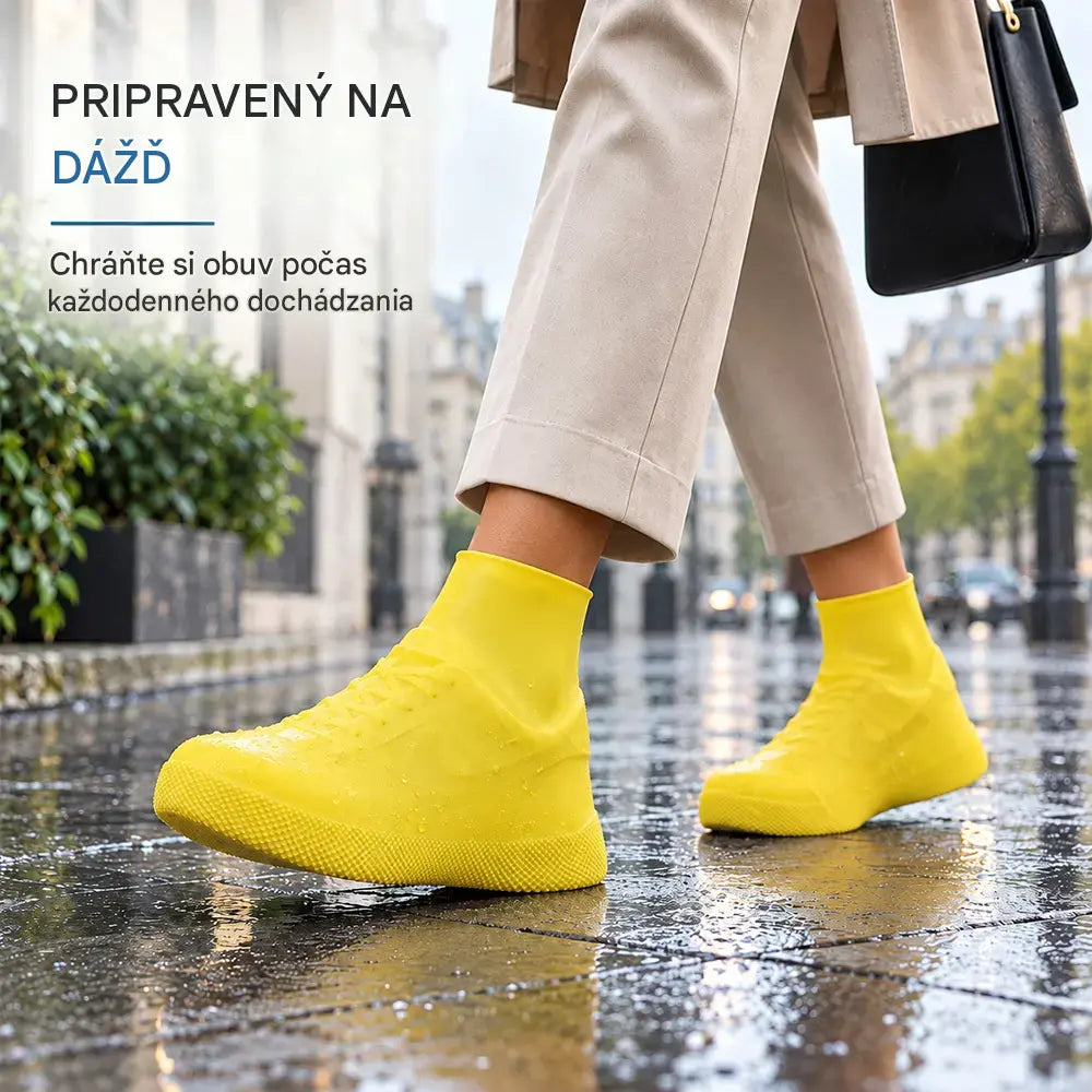 💥Kupte 1, získejte 1 zdarma💥 Voděodolné návleky na boty, protišmykové, odolné latexové návleky na boty pro dospělé a děti, velikosti 28–47 🌧️