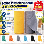 ✨🧼 Kup 1, získej 1 zdarma｜Role opakovaně použitelných čisticích utěrek, odtrhávací, mikrovlákno, savé, kuchyňské, 25×25 cm