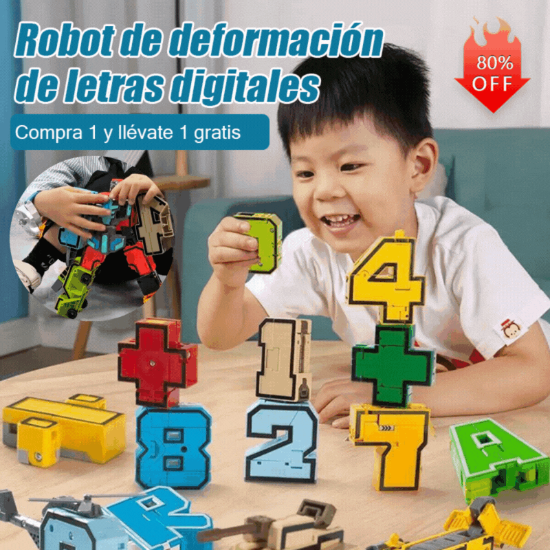 🎁 Alfanumerický transformační Autobot