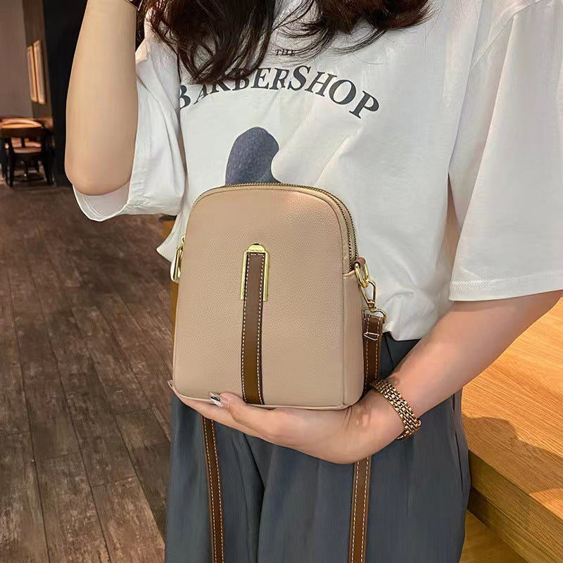 Moderní dámská crossbody kabelka z PU kůže