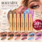 🔥50% SLEVA🔥 🏳️‍🌈 Barevná tyčinka na oční stíny Zephoco, hladká textura, okouzlující oční make-up, více odstínů na výběr 👁️