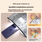 🔥50% SLEVA🔥【30 kusů】Potravinářské hliníkové fóliové sáčky se zipem, zesílené, uchovávají čerstvost, domácí kuchyně, vhodné do lednice
